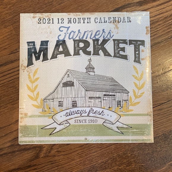 Be Brave and Farmers Market Calendar Set - Picture 2 of 5